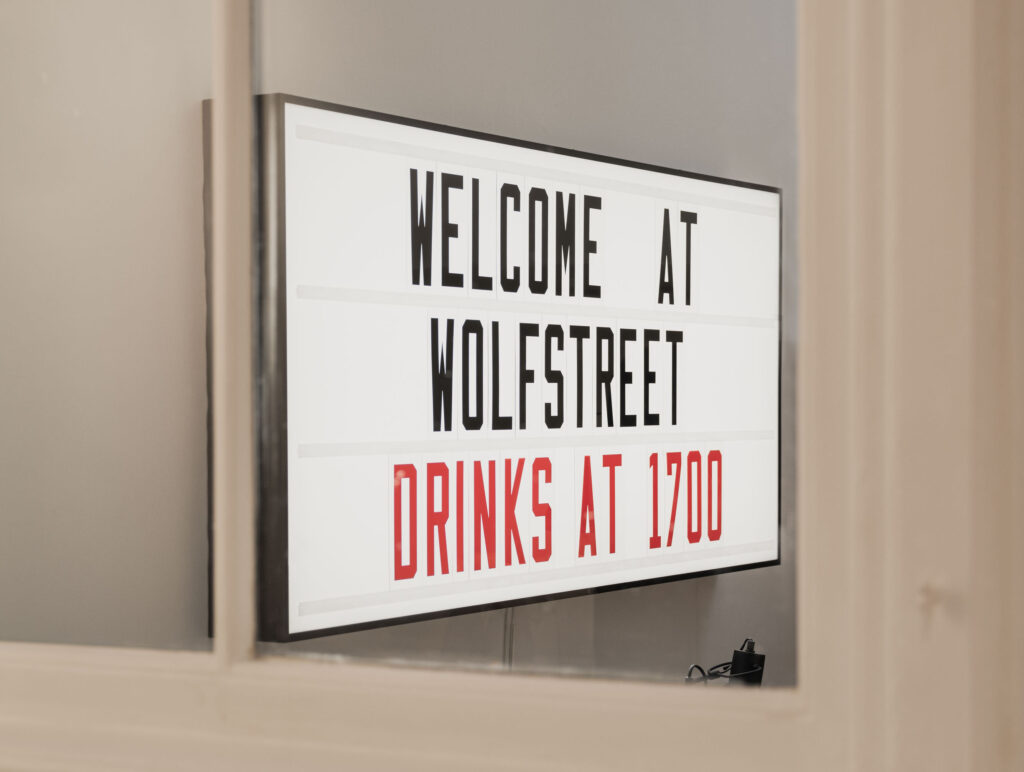 The Wolfstreet office in Amsterdam